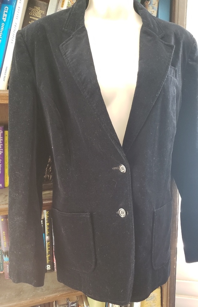 Velvet Black Blazer